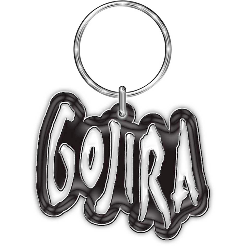 Gojira - Logo Sleutelhanger - Zwart